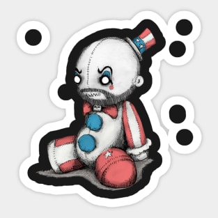 Captain Plushie Sticker